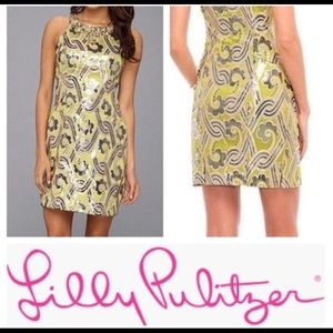 Lilly Pulitzer Metallic Dress